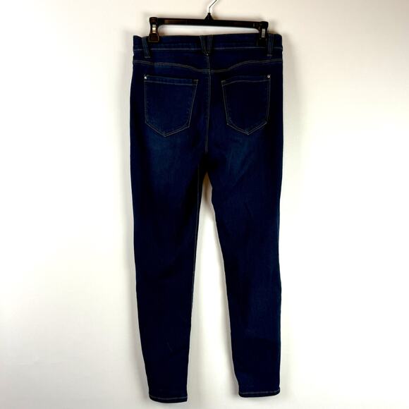 CURVE Appeal Jeans Women 6/28 Dark Blue Straight Leg - Picture 2 of 11